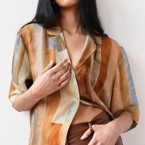 Aritzia Wilfred aries blouse